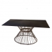 Blagavaonski stol Ariki 150 x 120 x 71,5 cm sintetički ratan Čelik