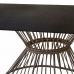 Blagavaonski stol Ariki 150 x 120 x 71,5 cm sintetički ratan Čelik