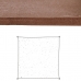 Skyggeseil Markise 3 x 3 m Sjokolade Polyetylen 300 x 300 x 0,5 cm