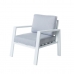 Градинско кресло Thais 73,20 x 74,80 x 73,30 cm Алуминий Бял
