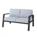 Toseter sofa Thais Grafitt Aluminium 132,20 x 74,80 x 73,30 cm