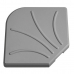 Podstawa pod parasol Szary Cement 47 x 47 x 5,5 cm