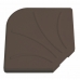 Fod for strandparasol Brun Cement 47 x 47 x 5,5 cm
