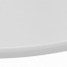 Mesa auxiliar Luna Acero Blanco 45 x 45 cm