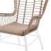 Chaise de jardin Ariki 63 x 67 x 97 cm Acier Blanc