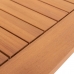 Skladací postranný stolík Kate 60 x 60 x 72,5 cm Prírodná Agátové drevo