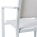 Záhradná stolička Thais 55,2 x 60,4 x 86 cm Aluminium Biały