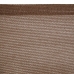 Stínící plachty Markýza 3,5 x 3,5 m Čokoláda Polyetylen 350 x 350 x 0,5 cm