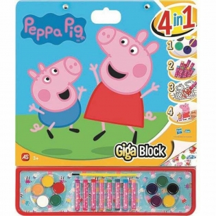 Desenho para colorir Peppa Pig : A aula de dança 9