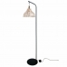 Grīdas lampa DKD Home Decor Melns Metāls Brūns Rotangpalma (40 x 40 x 160 cm)