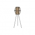 Golvlampa DKD Home Decor Brun Svart Metall Bambu 50 W 220 V 38 x 38 x 119 cm
