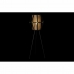 Lubinis šviestuvas DKD Home Decor Ruda Juoda Metalinis Bambukas 50 W 220 V 38 x 38 x 119 cm