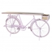 Ingresso DKD Home Decor Bicicletta 180 x 41 x 94 cm Rosa chiaro Ferro Legno di mango