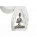 Dekoratív Figura DKD Home Decor 18 x 9 x 69 cm Barna Alumínium Fehér Mangófa Yoga