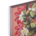 Maleri Versa Rosa Kukat Læret Furutre 2,8 x 90 x 120 cm