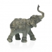 Figura Decorativa Versa Elefante Gris 19 x 18 x 7 cm Resina
