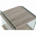Nattduksbord DKD Home Decor Glas Trä MDF (50 x 50 x 49 cm)
