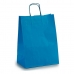 Popierinis maišelis 24 x 12 x 40 cm Mėlyna (25 vnt.)