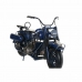 Voertuig DKD Home Decor Motorfiets 34 x 12 x 17 cm Vintage (2 Stuks)