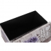 Многофункционална Кутия DKD Home Decor Сгъваем 71,5 x 35 x 36 cm Сив Колело Розов Люляк Полиуретан (2 броя)