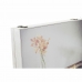 Covers DKD Home Decor Teller Blommor Hout MDF 2 Stuks 46,5 x 6 x 31,5 cm