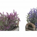 Dekorativna rastlina DKD Home Decor 30 x 12 x 21 cm Les Lila Polietilen Fuksija (2 kosov)