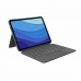 iPadetui + Tastatur Logitech iPad Pro 11 | iPad Pro 2020 11 Grå Spansk Qwerty QWERTY