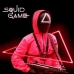 Maszk Squid Game Triangle Soldier Jelmez kiegészítők