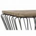 Konferenční stolek DKD Home Decor Kov Borovice (125 x 64 x 51 cm)