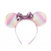 Бриллиантовый Minnie Mouse ушки Розовый