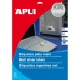 Selvklæbende etiketter Apli Metallic Sølvfarvet 63,5 x 29,6 mm