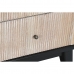 Nightstand DKD Home Decor 48 x 35 x 66 cm Natural Black Wood