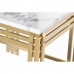 Centrinis stalas DKD Home Decor Metalinis Aliuminis Marmurą 80 x 40 x 40 cm