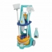 Kit de Limpeza & Armazenamento Ecoiffier Clean Home Brinquedos 8 Peças