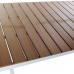 Table de Salle à Manger DKD Home Decor Résine Aluminium 160 x 90 x 75 cm