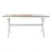 Jedálenský stôl DKD Home Decor Živica Aluminium 160 x 90 x 75 cm