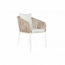 Stalo rinkinys su kėdėmis DKD Home Decor Rusvai gelsva 78 cm 163 x 95 x 6 cm  