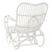 atzveltnes krēsls DKD Home Decor 75 x 85 x 85 cm Balts Rotangpalma