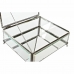 Dėžutė DKD Home Decor Stiklas Metalinis (25 x 21 x 10 cm)