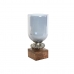 Žvakidė DKD Home Decor 16,5 x 16,5 x 38,5 cm Stiklas Aliuminis