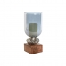 Kerzenschale DKD Home Decor 16,5 x 16,5 x 38,5 cm Kristall Aluminium