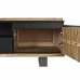 TV furniture DKD Home Decor Black 145 x 45 x 50 cm Brown Mango wood