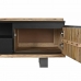 TV-møbler DKD Home Decor Svart 145 x 45 x 50 cm Brun Treverk av mangotre