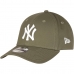 Sportovní čepice New Era League Essential 9Forty New York Yankees Zelená (Jednotná velikost)