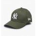 Urheilulippalakki New Era League Essential 9Forty New York Yankees Vihreä (Yksi koko)