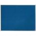 Opslagstavle Nobo Essence Blå Filt Aluminium 120 x 90 cm
