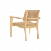 Jedálenská stolička DKD Home Decor 67 x 47 x 84 cm 83 x 62 x 84 cm Prírodná