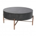 Centre Table DKD Home Decor Metal Aluminium 90 x 90 x 45 cm Mango wood