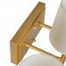 Nástenná lampa 58 x 20 x 31,5 cm Syntetické Tkaniny Zlatá Kov Moderný