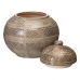 Vaso 20 x 20 x 21,5 cm Ceramica Marrone